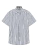 DreiMaster Maritim Damen Bluse in Wollweiss Marine