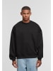 DEF DEF DEF CREW Oversize Pullover in jetblack