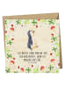 Mr. & Mrs. Panda Deluxe Karte Pinguin mHerzieren mit Spruch in Naturpapier