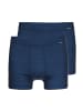 Ammann Retro Short / Pant Jeans Feinripp in Blau