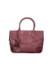 Laura Biagiotti Rot PVC Damen Handtasche