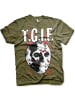 Friday The 13th T-Shirt in Grün