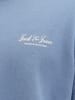 JACK & JONES PLUS Sweatshirt in Blue Mirage