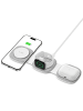 TechProtect QI15W-A32 3in1 MagSafe Ladegerät Grau