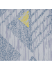 Beliani Kurzflor KARGI in Grau/Gelb - (W) 80 x (H) 1 x (L) 150 cm