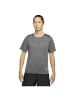 Nike Rundhals T-Shirt für Damen in schwarz