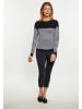 usha BLACK LABEL Damen Pullover in SCHWARZ WEISS