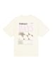 Garcia Print T-Shirt Teenager in sandstone