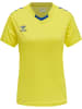 Hummel T-Shirt Hmlcore Damen in BLAZING YELLOW/TRUE BLUE