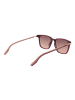 Converse Unisex Sonnenbrille Quadratisch Burgundisch