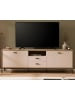 Furn.Design TV-Lowboard in kaschmir und Eiche 195 x 64 cm, TV Unterteil mit Soft-Close