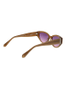 Superdry Frauen Sonnenbrille Katzenauge Braun