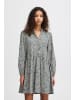 ICHI Kleid IHQWISSA Regular fit in Blue Mirage Flower aop