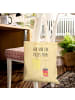 Mr. & Mrs. Panda Shopper Bag Toast Marmelade mit Spruch in Gelb Pastell
