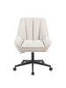DUBI Möbel 2er-Set: Bürostuhl Mika-Jette in Creme - (B)60 x (H)86 x  (T)68 cm