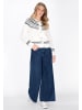 DreiMaster Maritim Cardigan in offwhite navy