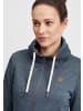Oxmo Sweatjacke OXVicky Sweat Zip-Jacke in Blau