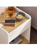 SoBuy Nachttisch in Reinweiß - (W) 40 x (H) 55 x (L) 42 cm