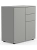 VCM  Holz Kommode Sideboard Anrichte Dalosa 4 Schublade in Grau