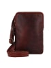 Greenburry Rugged Handytasche Leder 13 cm brown