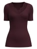 Calida Shirt in black cherry