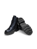 VITAFORM Softnappaleder Stiefeletten in marine/metallic