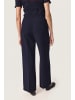 Soaked in Luxury Casual Hose SLCewtona Lockere Passform in Night Sky