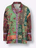 Heine Druckbluse in erdbeere-schilf-bedruckt