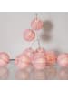 STAR Trading LED Deko Lichterektte mit 10 Lampions Deko Girlande L: 1,35m in rosa