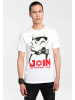 Logoshirt T-Shirt Star Wars - Stormtrooper in altweiss