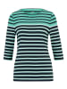 Joy Sportswear Ringelshirt CELIA in caribbean green stripes