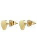 Adeliás Damen Ohrringe – Ohrstecker aus Edelstahl in gold