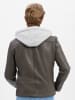 Finshley & Harding Lederjacke in schlamm - 0001