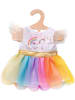 Heless Puppen-Einhorn-Kleid, Größe 35-45 cm - 3-9 Jahre