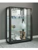 ebuy24 Vitrinenschrank Sintalo 10 Schwarz 60 x 25 cm