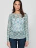 KOROSHI GESTRICKTES JERSEY in blau