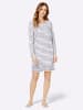 WITT WEIDEN Langarm-Sleepshirts in grau + grau-gestreift