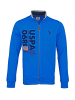 U.S. Polo Assn. Jacke 'Full Zip' in blau