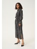 Kaffe Kleid KAalice Baggy fit in Black/White/Elephant Graphic