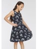 Kidsworld Jerseykleid in marine geblümt
