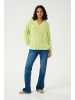 Kaffe Strickpullover KAlorri Loose fit in Lettuce Green