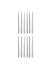 Butlers Zwillingskerze TWIN FLAME 12er-Set in Silber