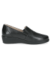 Caprice Slipper in black rep.comb
