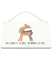 Mr. & Mrs. Panda Deko Schild Lama Stolz mit Spruch in Transparent