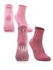 Occulto 2er Pack Stoppersocken Madeleine in Pink/Rot