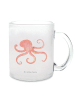 Mr. & Mrs. Panda Teetasse Tintenfisch ohne Spruch in Transparent