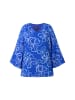 Ulla Popken Bluse in kobaltblau
