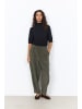 soyaconcept SC-BINDI 20-C Hose mit Kordstruktur in Forest Night