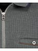 Ragman Polo-Sweater mit Reissverschluss in Grau