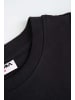 MOKIDA T-shirt aus Baumwolle mit kurzen Ärmeln in schwarz